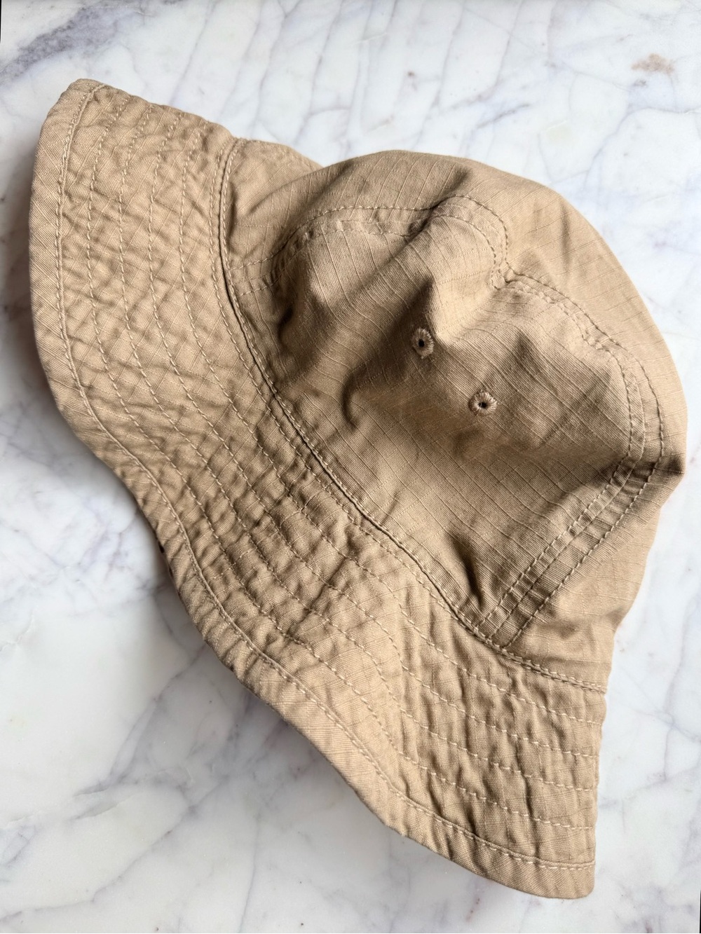 Old Navy Kids Light Khaki Cotton Bucket Hat